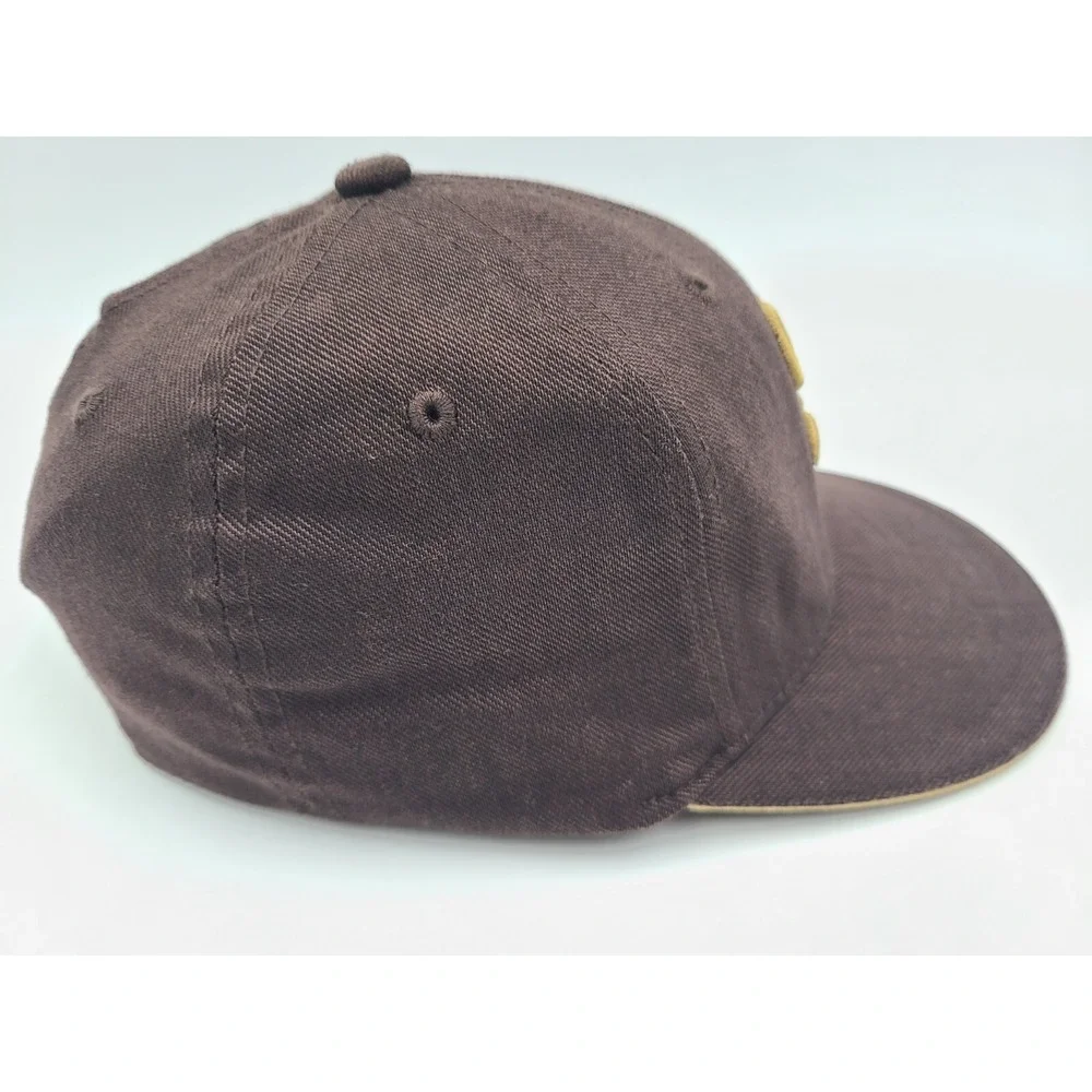 Youth Chicago White Sox‎ Twins Enterprise Flex Fitted Hat Cap MLB Baseball Brown